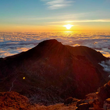 Madeira sunrise pico do arieiro